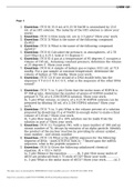 CHEM 120, Final Exam Chamberlain college of Nursing,CHEM 120: Introduction to General, Organic & Biological Chemistry Set-1 1. Question: (TCO 8) 35.0 mL of 0.25 M NaOH is neutralized by 23.6 mL of an HCl solution. The molarity of the HCl solution is (show