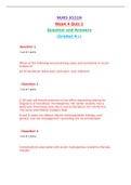 NURS 6531N Week 4 Quiz 1 Question and Answers (Graded A+)