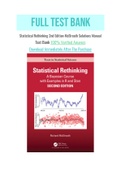 Statistical Rethinking 2nd Edition McElreath Solutions Manual