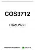 COS3712 EXAM PACK 2024