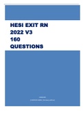 HESI EXIT RN  2022 V3 