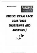 ENG1501 EXAM PACK 2024/2025  {QUESTIONS AND ANSWERS }