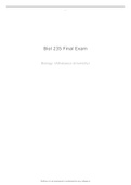 Anatomy and Physiology I Final Exam 2025 Test Bank(Questions and Answers) 2025 / 2026 Graded A+ Newest Update