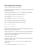 WGU C784 APPLIED HEALTHCARE STATISTICS FINAL EXAM 7 2022/2023(COMPLETE QUESTIONS AND ANSWER)S
