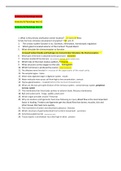 Anatomy & Physiology Hesi A2/ HESI A2 ANATOMY & PHYSIOLOGY PRACTICE QUESTION AND ANSWERS