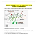 ARDMS- Abdomen EXAM| 107 QUESTIONS| WITH COMPLETE SOLUTIONS