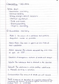 IEB Physical Sciences CHEMISTRY Definitions 