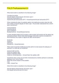 PALS RED CROSS FINAL EXAM Q&A 2022/2023//PALS FINAL RED CROSS Q&A 2022/2023//American Red Cross-ACLS-Final Q&A 2022/2023//PALS - Red Cross Final Exam 2021//PALS PreAssessment 4 Q&A 2022/2023