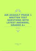 AIR WISCONSIN INDOC STUDY GUIDE 2024 QUESTIONS WITH GRADED A+ SOLUTIONS!!