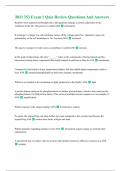 BIO 353 Exam 1 Quiz Review Questions And Answers