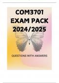 COM3701 EXAM PACK 2024/25