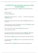 ASU BIO 353 Exam 2 Questions And Answers With Verified Solutions