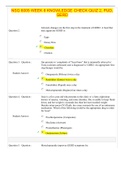 NSG 6005 WEEK 6 KNOWLEDGE CHECK QUIZ 2, PUD, GERD