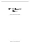 NR 304 Exam 2 Notes