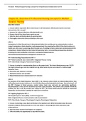 Chapter 01: Overview of Professional Nursing Concepts for Medical-   Surgical   Nursing	   MULTIPLE CHOICE  1. A nurse wishes to provide client-centered care in all interactions. Which action by the nurse best demonstrates this concept?  a.	Assesses for c