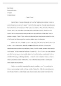 Essay in cjc 102