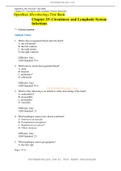 OpenStax Microbiology Test Bank Chapter 25: Circulatory and Lymphatic System Infections