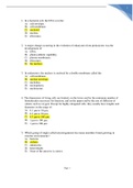 CHE 352 BIOCHEM OFFICIAL EXAM UPDATED GRADED A PLUS