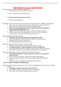 NR 508 FINAL EXAM ACTUAL QUESTIONS AND ANSWERS BEST FOR PASSING YOUR EXAM (CHAMBERLAIN COLLEGE)