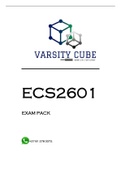  ECS2601 EXAM PACK 2022