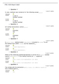 ITEC 1030 Week 3 QUIZ | VERIFIED SOLUTION