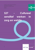 S27 Cultuursensitief werken in zorg en welzijn