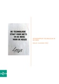 S15 Technologie in zorg en welzijn