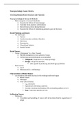 Neuropsychology Exam: Assessing Human Brain Structure and Function ( UPDATED DETAILED SOLUTIONS)