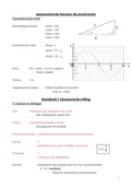 Golven & Trillingen 1BLC: Samenvatting