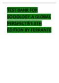 TEST BANK FOR SOCIOLOGY A GLOBAL PERSPECTIVE 8TH EDITION BY FERRANTE.pdf