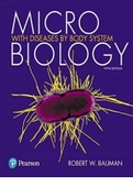 Microbiology with Diseases by Body System 5th Edition, Bauman-Test Bank 