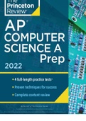 The Princeton Review - Princeton Review AP Computer Science A Prep, 2022 