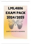 LML4806 EXAM PACK 2024/25