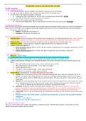 MEDSURG 2 FINAL EXAM STUDY GUIDE - QUESTIONS AND ANSWERS