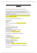 BIO200 FINAL EXAM QUESTIONS AND ANSWERS REAL EXAM QUESTIONS