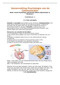 Samenvatting ALLE tentamenstof Psychologie van de Communicator (CIW) [Social Psychology and Human Nature - Baumeister & Bushman]