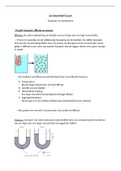 Samenvatting biologie: celtransportcellen