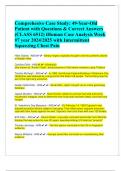 Comprehesive Case Study: 49-Year-Old Patient with Questions & Correct Answers (CLASS 6512) iHuman Case Analysis Week #7 year 2024/2025 with Intermittent Squeezing Chest Pain