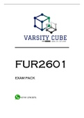 FUR2601 EXAM PACK 2022