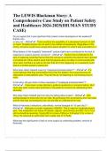 The LEWIS Blackman Story: A Comprehensive Case Study on Patient Safety and Healthcare 2024-2025(IHUMAN STUDY CASE)