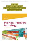 Test Bank for Neeb's Mental Health Nursing 6th Edition by Gorman and Robynn Anwar all Chapters 1-22 complete  ISBN:  9781719645607