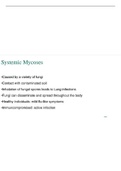 Systemic mycoses