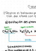 Mecanismos de reacción de alcoholes