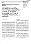 Clinical Practice Guideline Nosebleed Epistaxis