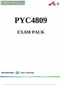 PYC4809 EXAM PACK 2024