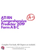 ATI RN Comprehensive Predictor 2019 Form A B C