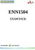 ENN1504 EXAM PACK 2024