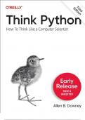 Think Python - Basics of python programming 