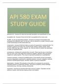 API 580 EXAM STUDY GUIDE-