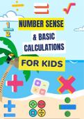 Number Sense & Basic Calculations Worksheet